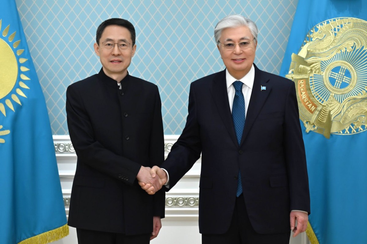 Президент принял вновь назначенного посла КНР в Казахстане Хань Чуньлина
