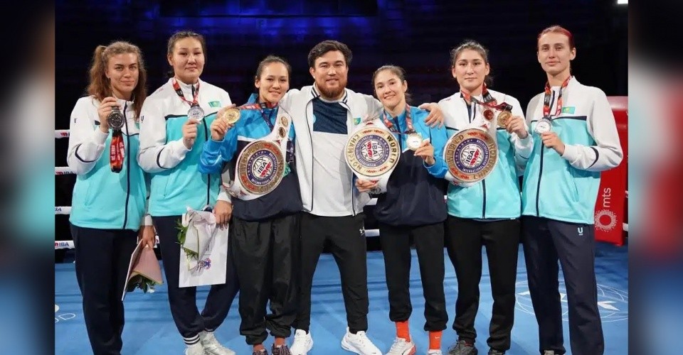 Женская сборная Казахстана по боксу с добычей вернулась с Чемпионата мира
