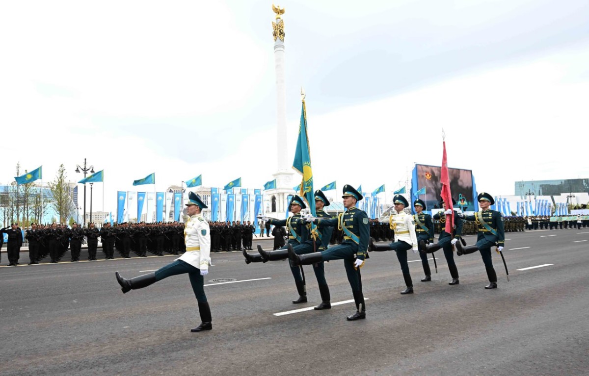 Военный парад, посвященный 80-летию Великой Победы, начался