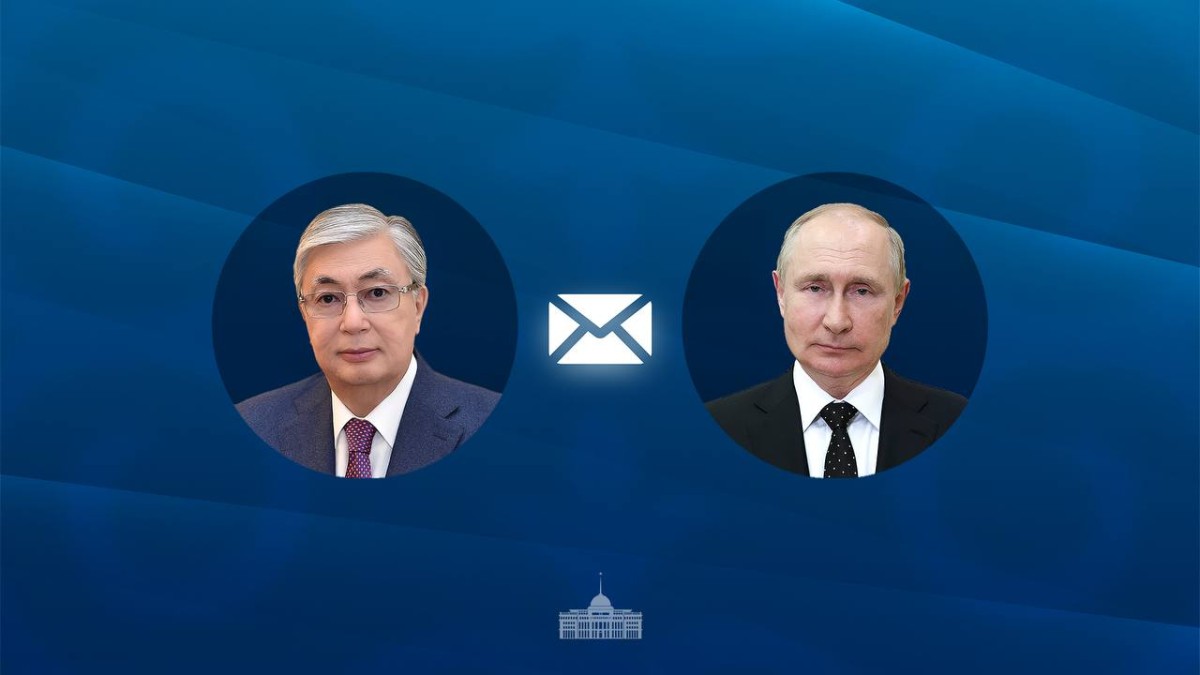 Глава государства направил поздравительную телеграмму Президенту России