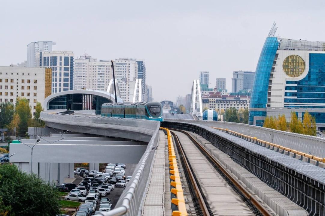 В Астане поезд LRT запущен в тестовом режиме