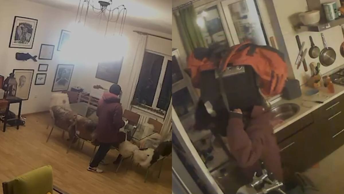В Алматы задержан подозреваемый, пытавшийся унести украденный сейф
