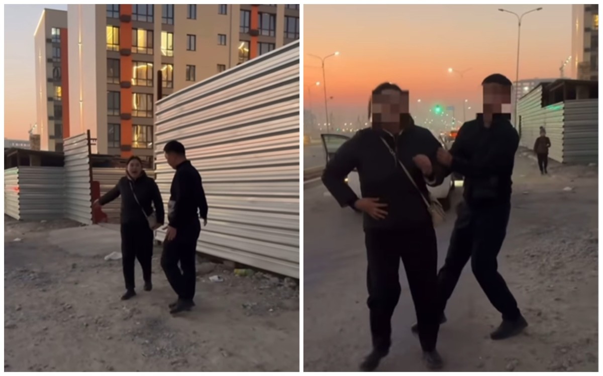 Сеть потрясло видео: женщина остановила мужчину, который применял силу к жене