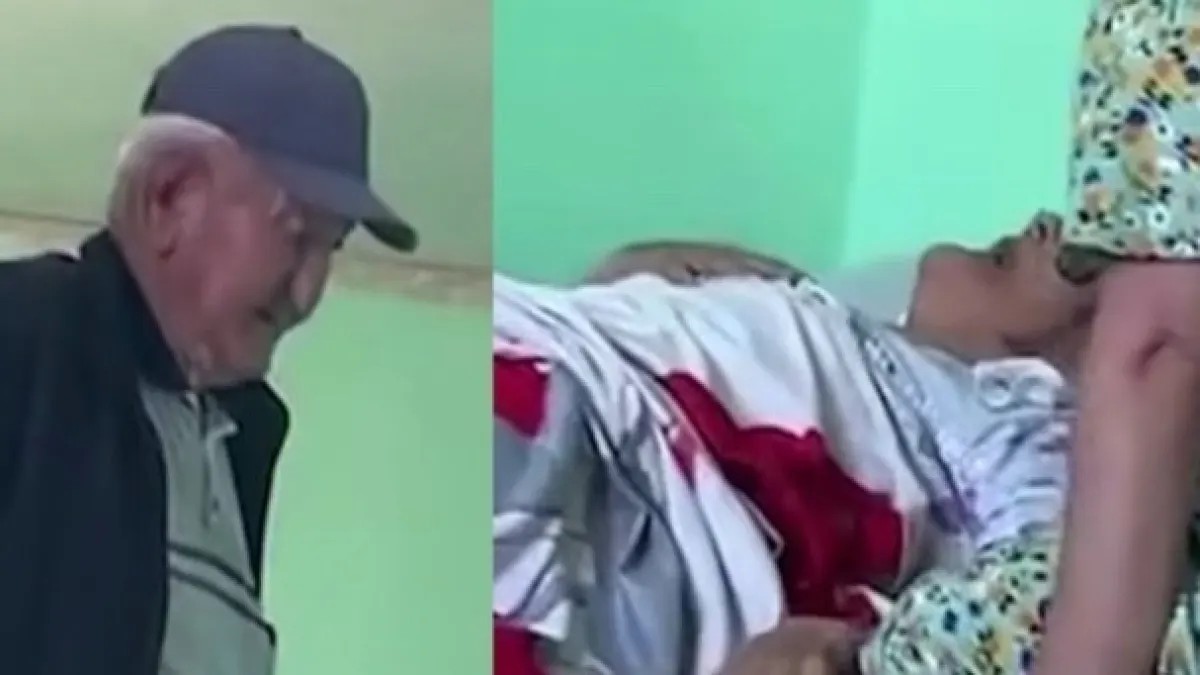 Видео о 75-летнем пенсионере, ухаживающем за 95-летней матерью, растрогало Казнет