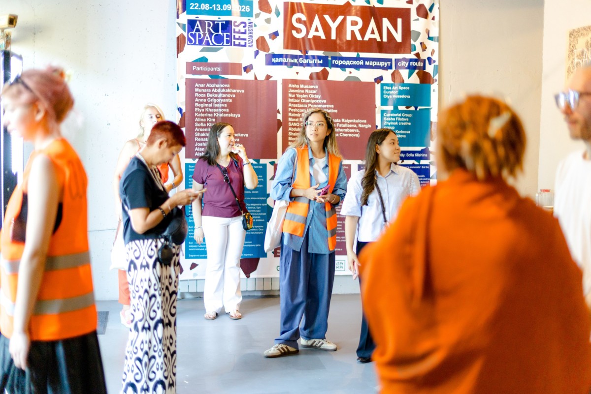 Алматы глазами художников: Efes Art Space запустил городской маршрут Sayran
