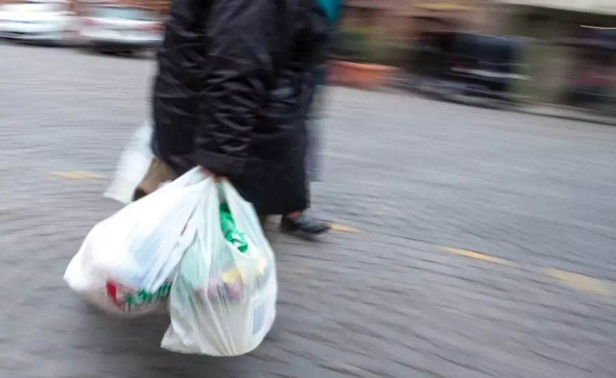 С этого момента использование пластиковых пакетов запрещено.