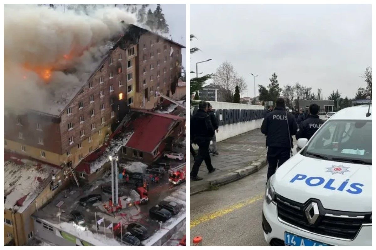 В Турции владелец сгоревшего отеля обвинил в трагедии сотрудников: задержаны 15 человек