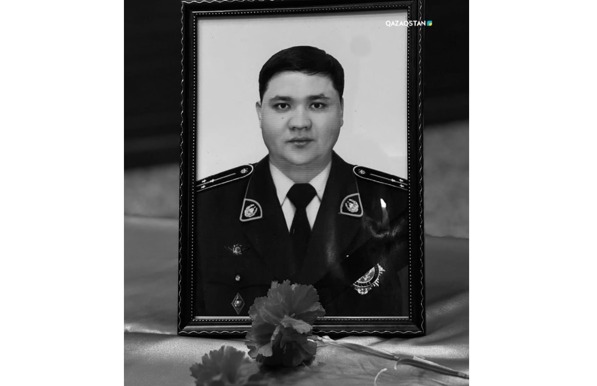 Жамбылский полицей погиб при исполнении служебных обязанностей