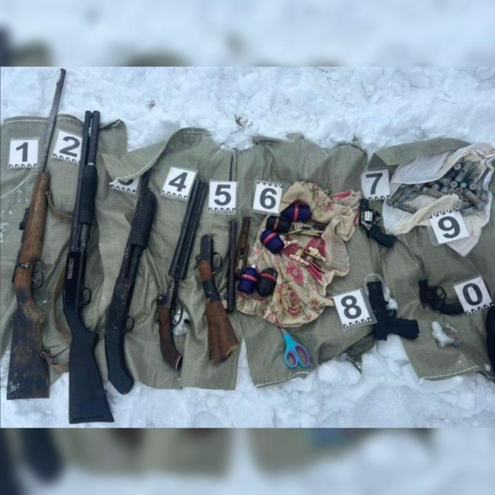 Оружие, похищенное во время январских событий, найдено
