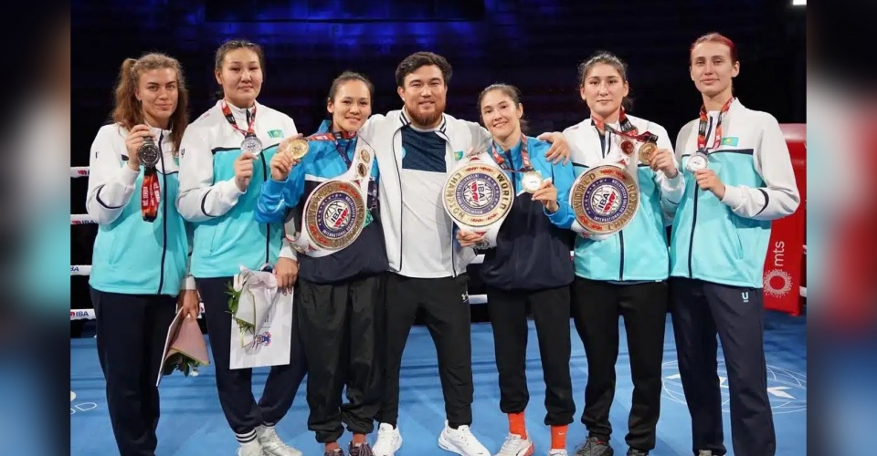 Женская сборная Казахстана по боксу с добычей вернулась с Чемпионата мира