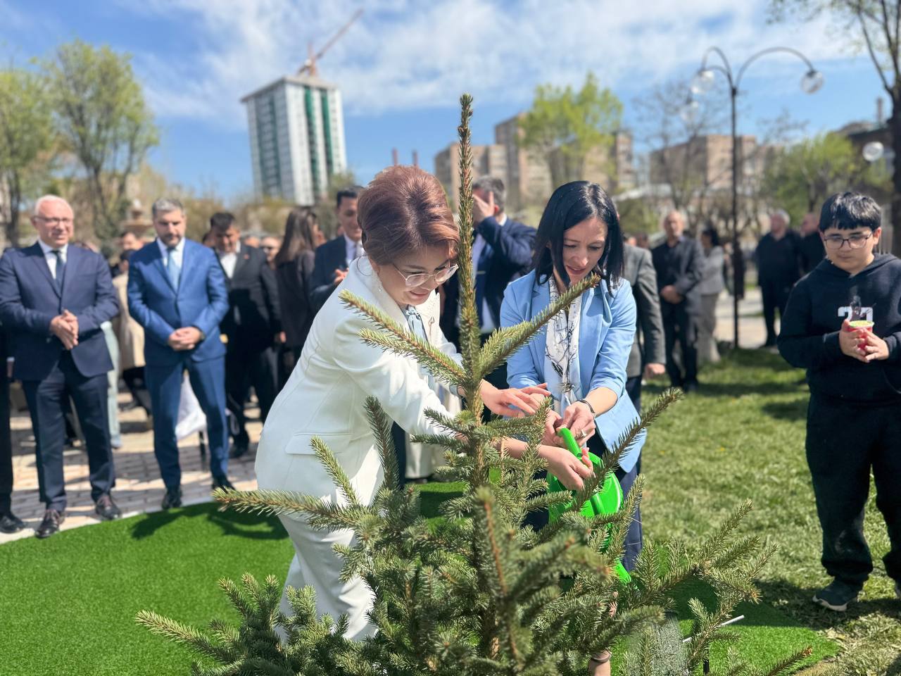 В Ереване открылся парк имени Абая Кунанбаева.