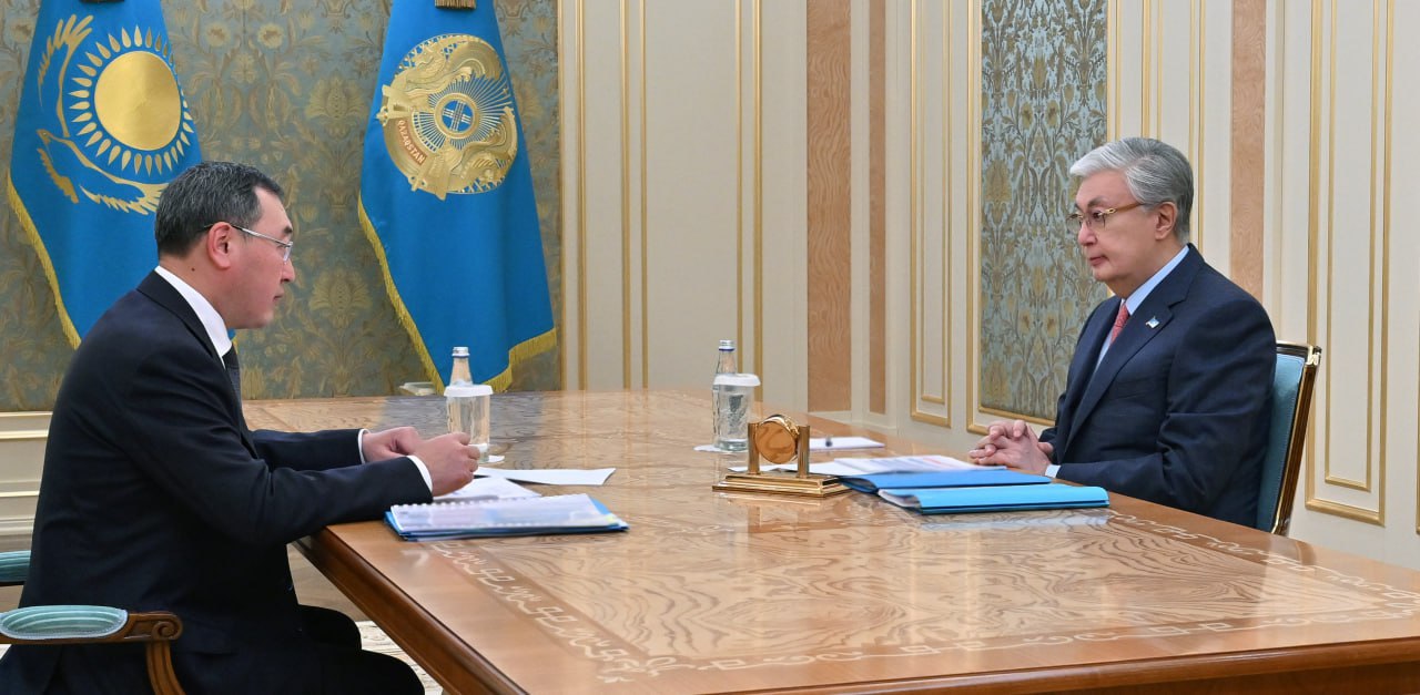 Президент принял акима Алматинской области Марата Султангазиева