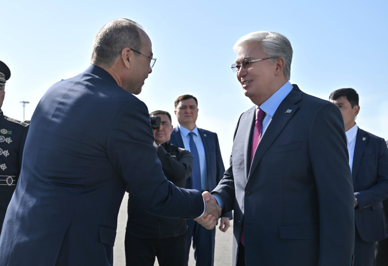 Касым-Жомарт Токаев посетил город Самарканд.