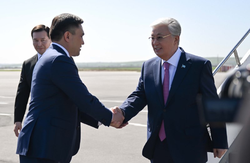 Касым-Жомарт Токаев прибыл с рабочей поездкой в город Шымкент