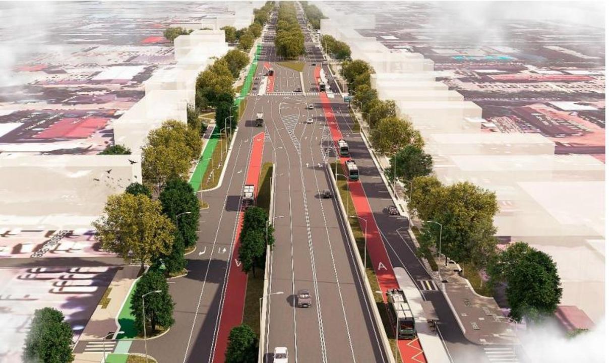 В Алматы началось строительство BRT