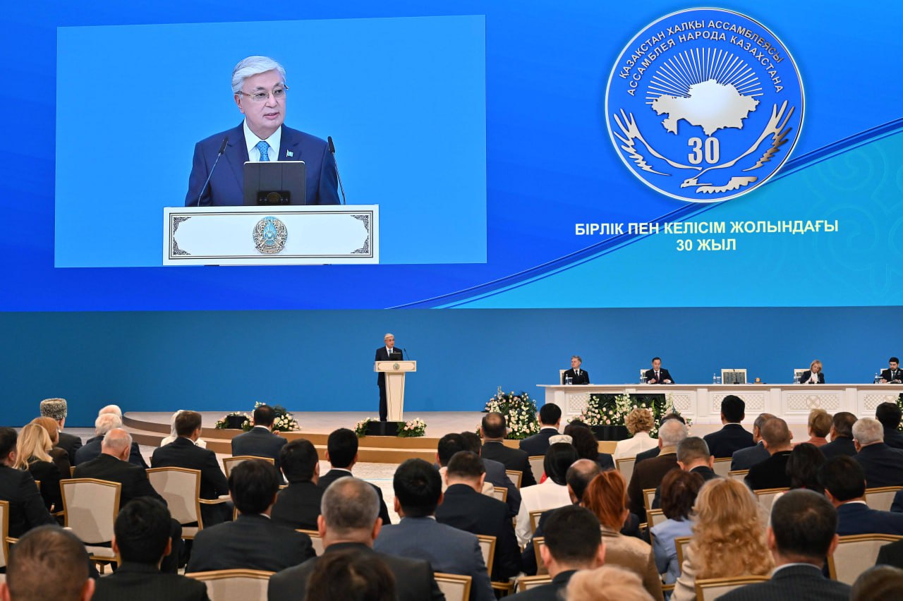 Президент перед Ассамблеей народа Казахстана поставил важные задачи