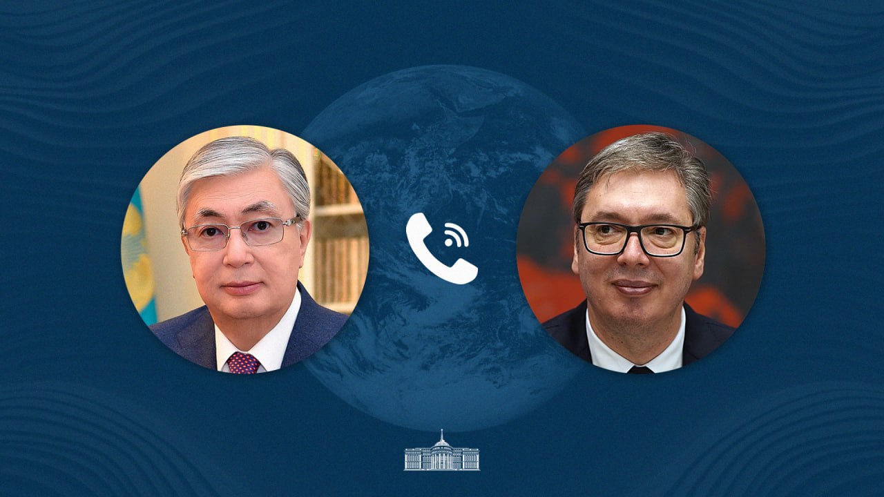 Глава государства провел телефонный разговор с Президентом Сербии Александром Вучичем.