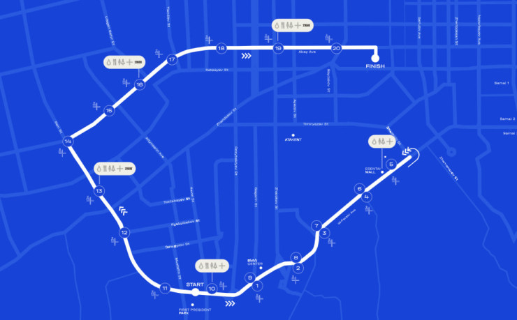 В Алматы в выходные дни будут перекрыты центральные улицы