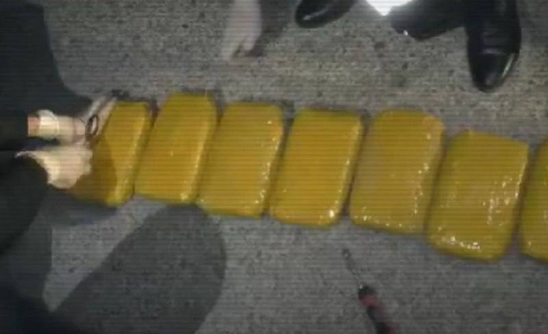 На трассе из автомобиля было изъято 34 кг гашиша.