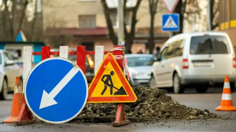 В Астане из-за строительства LRT будет перекрыта дорога