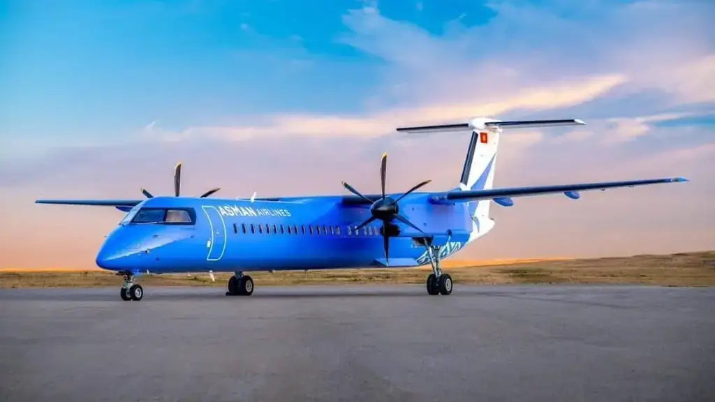 Кыргызская авиакомпания «Asman Airlines» начнет полеты в Казахстан
