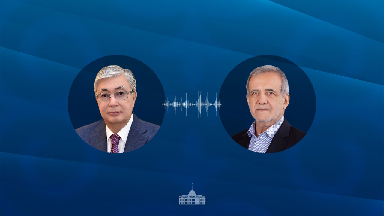 Касым-Жомарт Токаев провел телефонный разговор с Президентом Ирана