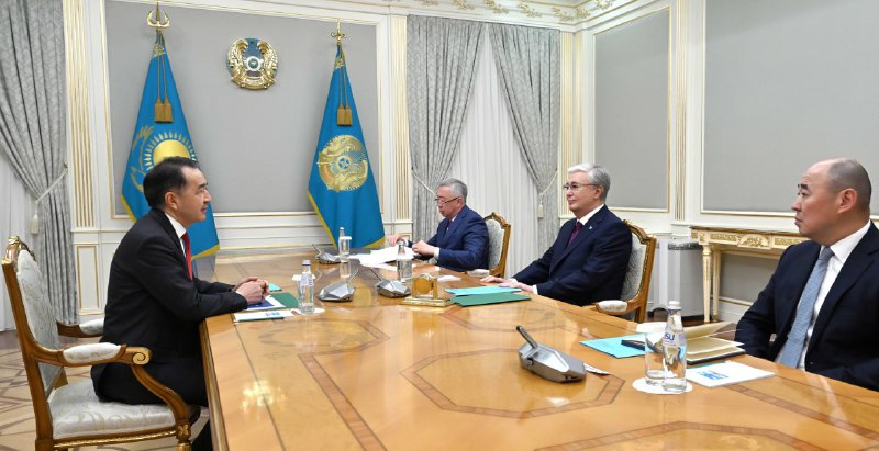 Президент принял Бакытжана Сагинтаева