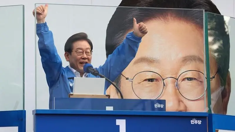 Ли Чжэ Мён победил на президентских выборах в Южной Корее.