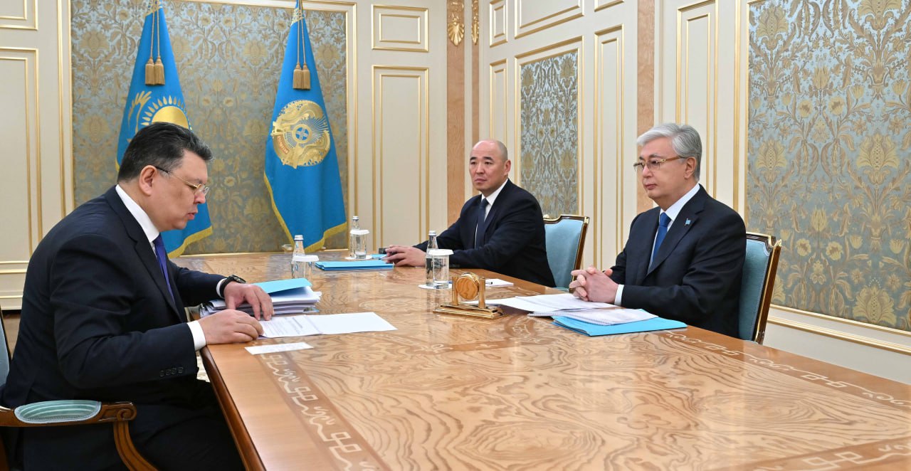 Глава государства принял Каната Бозумбаева