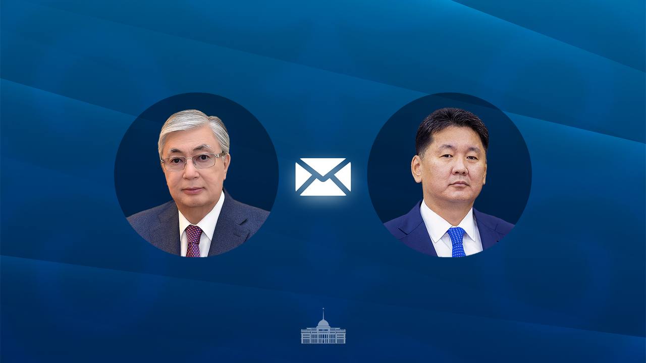 Касым-Жомарт Токаев поздравил Президента Монголии с праздником Наадам