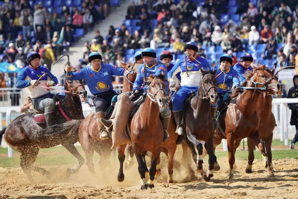 Казахский кокпар исключен из программы VI Всемирных игр кочевников