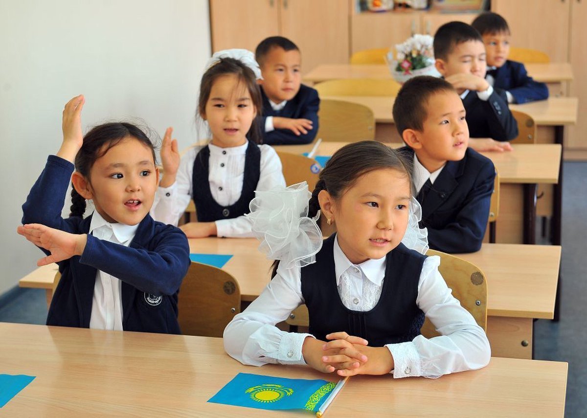 В этом году 70% учеников, поступающих в 1 класс, выбрали обучение на казахском языке.