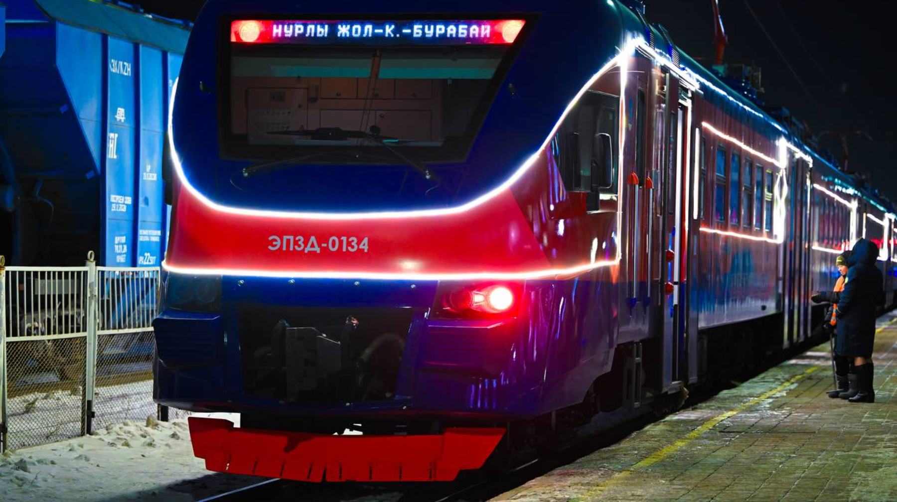 Поезд «Астана – Бурабай» подключен к интернету Starlink