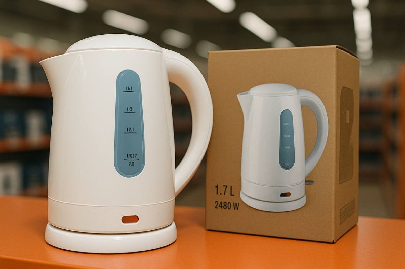 В Усть-Каменогорске из продажи изъяли 81 опасный для потребителей электрочайник