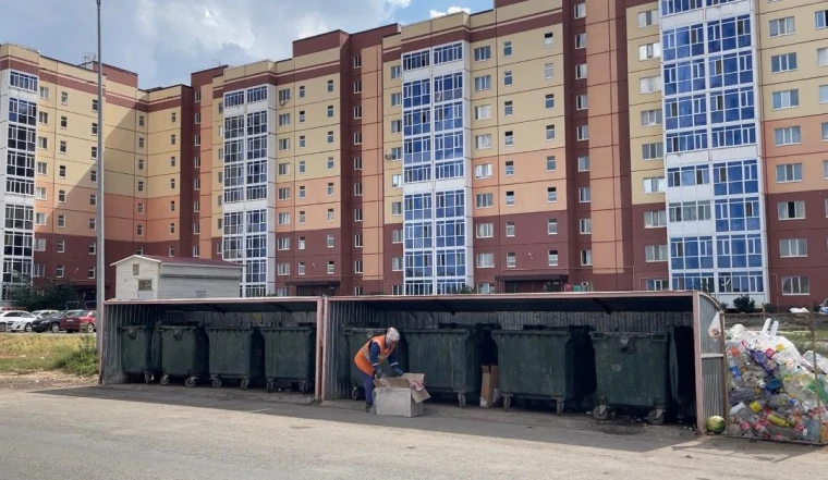 В Уральске из мусорного бака было найдено тело ребенка