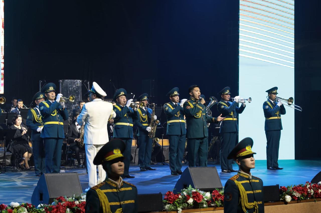 В столице прошел праздничный концерт «Рух қанатында».