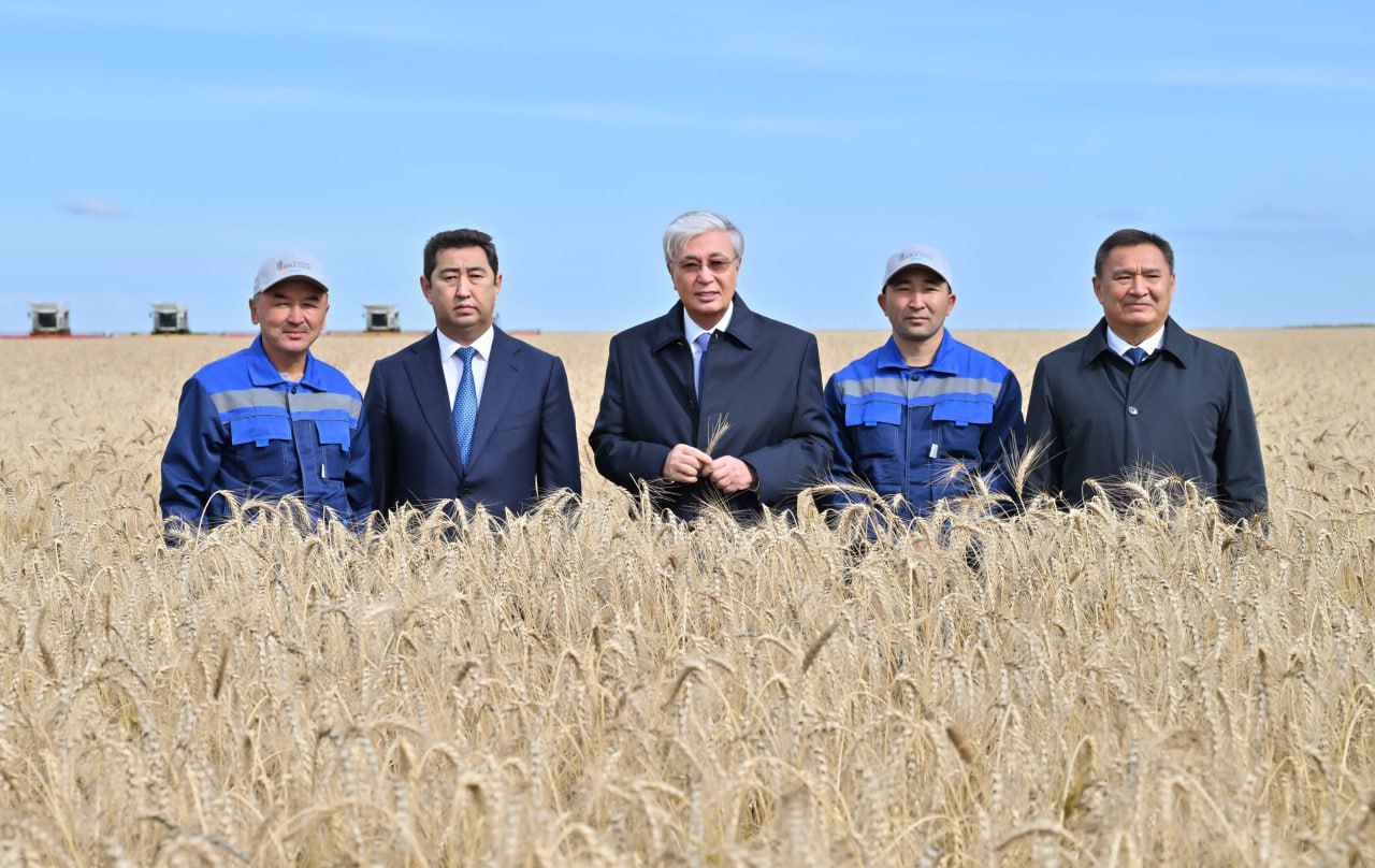 Глава государства посетил Акмолинскую область с рабочим визитом.