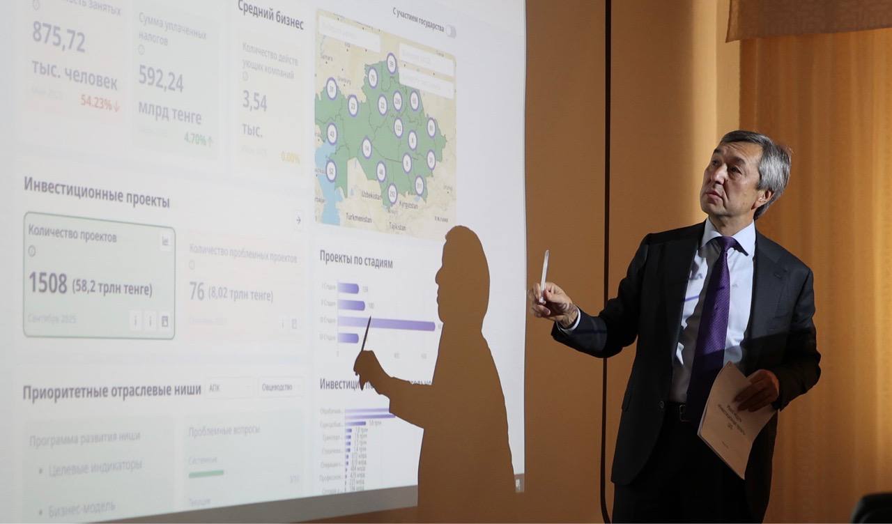 В Министерстве национальной экономики презентована Цифровая карта бизнеса