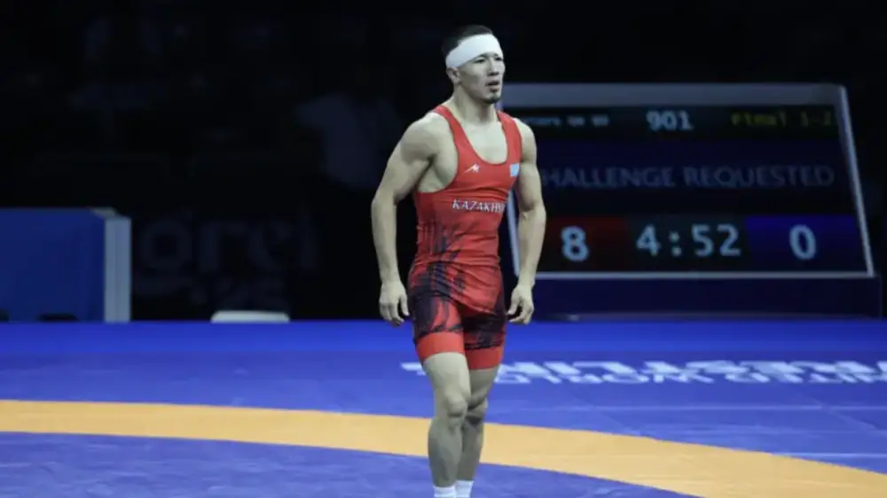 Казахстан завоевал первую золотую медаль по греко-римской борьбе в XXI веке