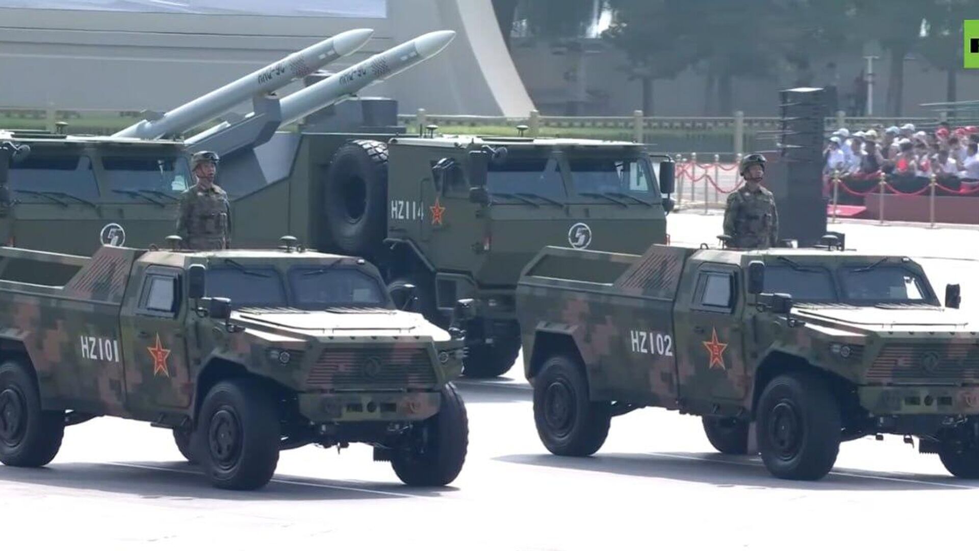 Токаев посмотрел военный парад в Пекине