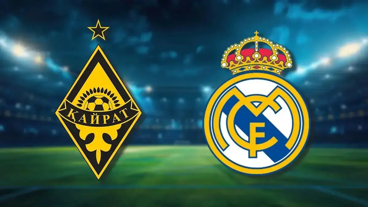 Алматинский «Кайрат» уступил «Реал Мадриду» со счетом 0:5 в Лиге чемпионов.