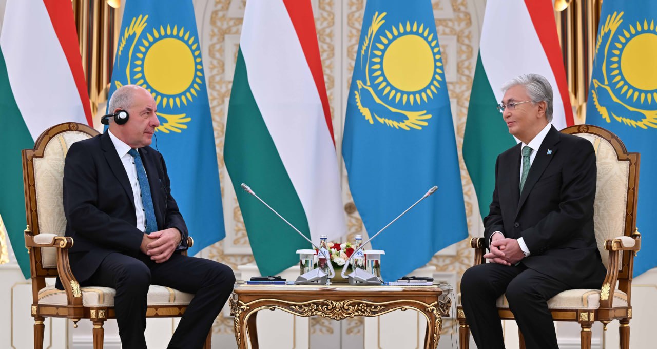 Касым-Жомарт Токаев и Тамаш Шуйок провели переговоры