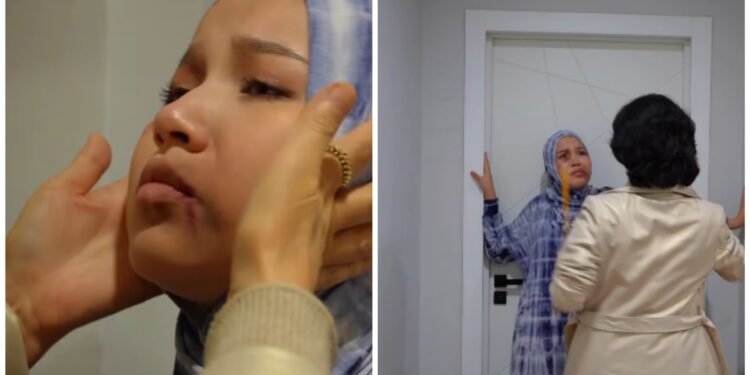 Дочь Абая Бегея опубликовала видео с синяками на лице и вызвала ажиотаж (ВИДЕО)