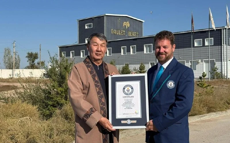 Караван из тысячи верблюдов попал в Книгу рекордов Гиннесса.