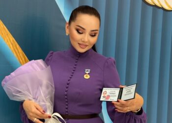 Баян Максаткызы получила высокую государственную награду