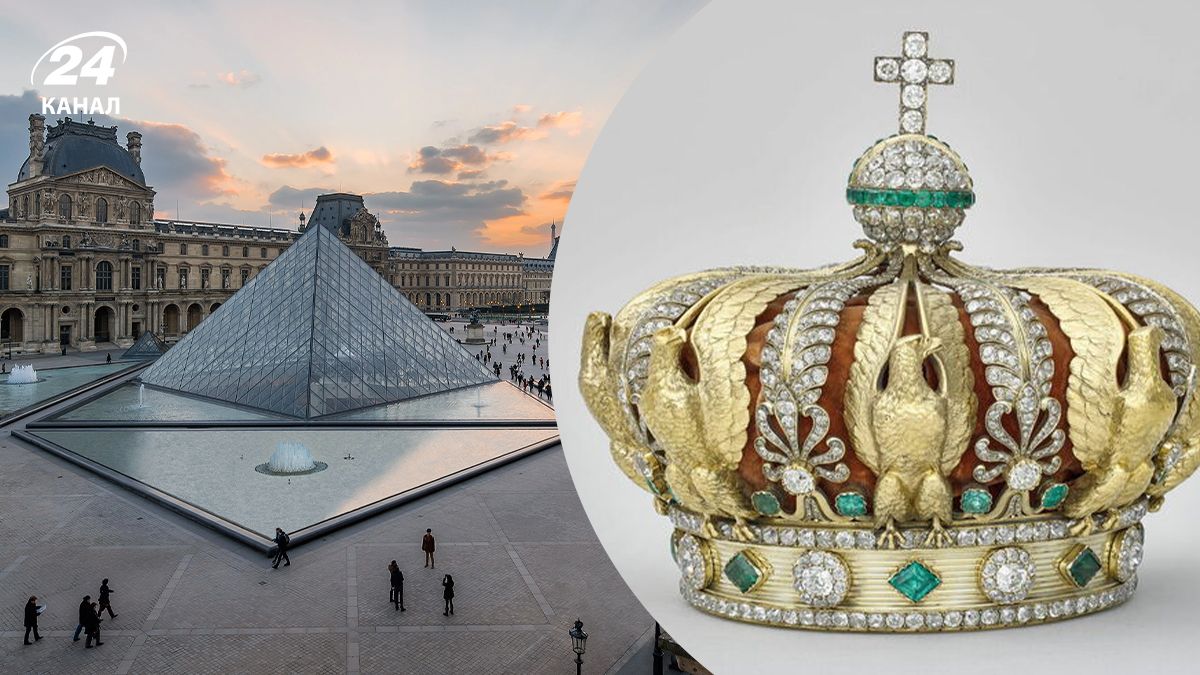В Лувре средь бела дня были украдены дорогие украшения. Часть из них найдена.