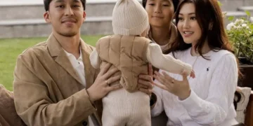 Ерке Есмахан поделилась радостными моментами празднования дня рождения сына