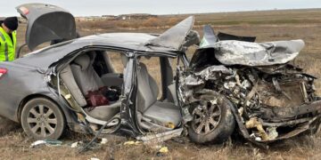 В Западно-Казахстанской области в страшной аварии погибли восемь человек
