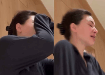 «Очень устала»: Ким Кардашьян расплакалась после неудачи на экзамене (ВИДЕО)