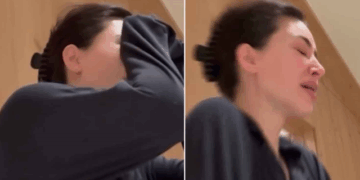 «Очень устала»: Ким Кардашьян расплакалась после неудачи на экзамене (ВИДЕО)